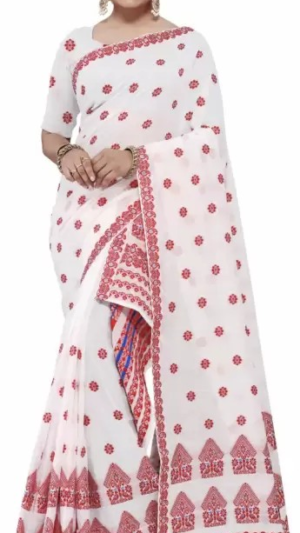 Woven Mekhela Chador Jacquard Saree